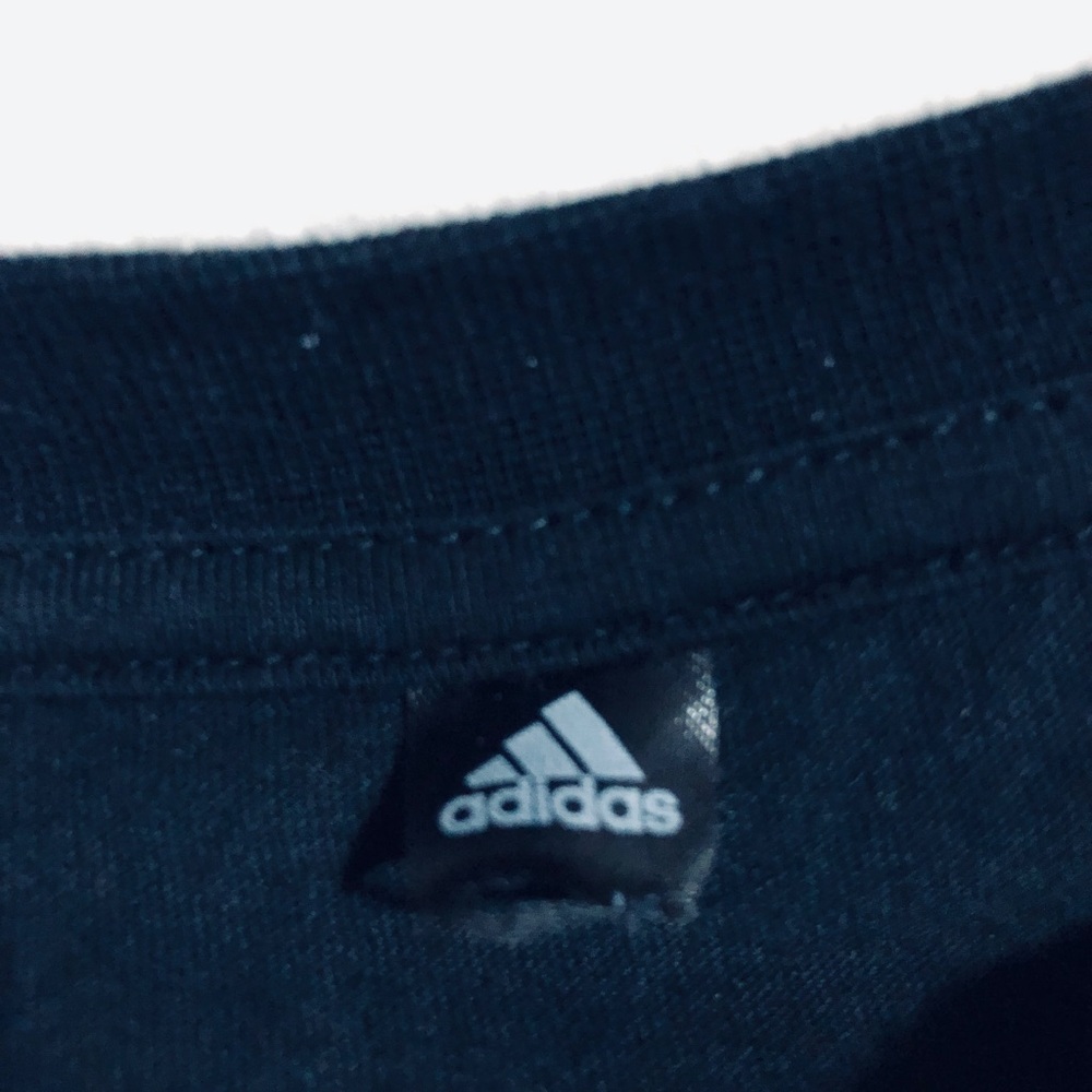 Adidas Black and White Long Sleeve Tee - Picture 5 of 9